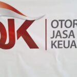 Logo Otoritas Jasa Keuangan (OJK) terkait sanksi denda Rp2,1 triliun atas manipulasi saham DSSA, BREN, dan CUAN.