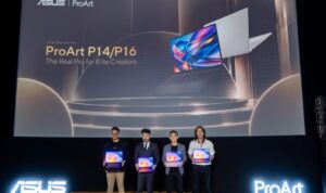 Laptop ASUS ProArt P14 dan P16 dengan layar OLED serta dukungan AI lokal untuk profesional kreatif.