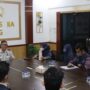 Tim Ombudsman RI saat meninjau standar pelayanan publik di Lapas Kelas IIA Padang bersama Kepala Lapas.