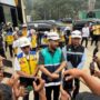 Anggota Komisi V DPR RI Zigo Rolanda meninjau progres pembangunan proyek Flyover Sitinjau Lauik di Sumatera Barat.
