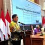 Ahmad Zakri membuka rapat koordinasi pengelolaan SP4N-LAPOR! di Balai Kota Bukittinggi untuk peningkatan pelayanan publik.