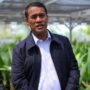 Menteri Pertanian Amran Sulaiman meninjau lahan panen padi sebagai upaya pemerintah memperkuat kemandirian pangan nasional.