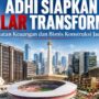 Infografis lima pilar transformasi bisnis PT Adhi Karya (Persero) Tbk untuk memperkuat fundamental perusahaan.