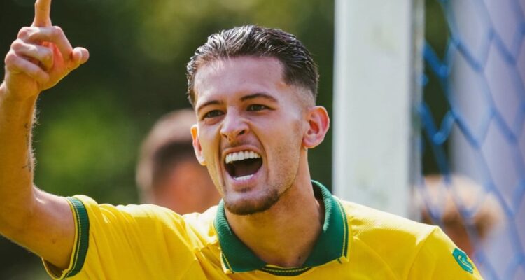 Justin Hubner tampil solid mengawal lini pertahanan Fortuna Sittard saat menang 1-0 atas Excelsior di Eredivisie.
