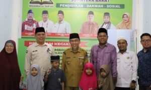 Wakil Wali Kota Padang Maigus Nasir meninjau langsung proses seleksi kafilah MTQN tingkat Kota Padang.