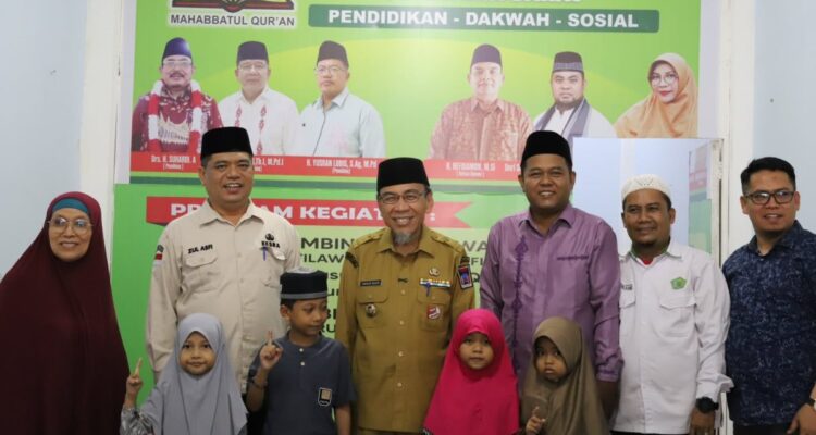 Wakil Wali Kota Padang Maigus Nasir meninjau langsung proses seleksi kafilah MTQN tingkat Kota Padang.