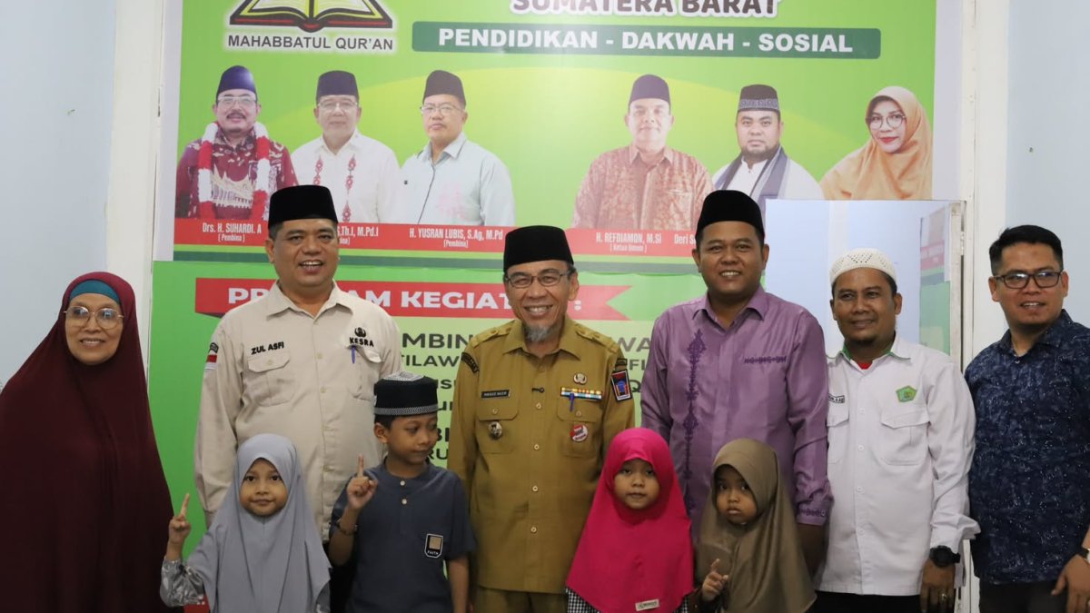 Wakil Wali Kota Padang Maigus Nasir meninjau langsung proses seleksi kafilah MTQN tingkat Kota Padang.