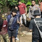 Barang bukti pencurian komponen alat pendeteksi banjir yang diamankan Polda Sumbar di Padang.