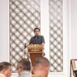 Wagub Sumbar Vasco Ruseimy dan Wali Kota Sawahlunto Riyanda Putra membuka rapat koordinasi pembangunan di Hotel Saka Ombilin.