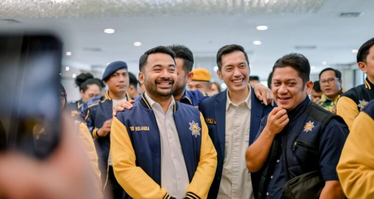 Kader AMPI Partai Golkar mengikuti kegiatan penguatan kepemimpinan muda untuk mewujudkan Indonesia Emas 2045.