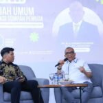 Wamenaker Afriansyah Noor memberikan kuliah umum di Universitas Airlangga mengenai pentingnya pelatihan vokasi bagi mahasiswa