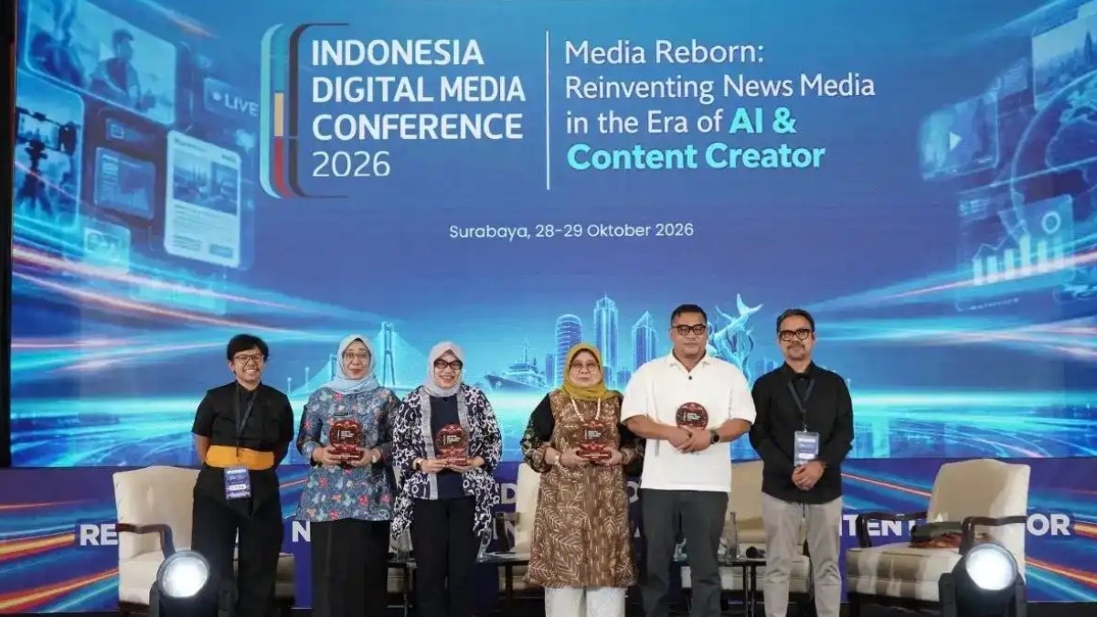 idmc-2026:-sinergi-media-dan-industri-kreatif-perkuat-umkm Panel diskusi Indonesia Digital Media Conference 2026 di Surabaya membahas kolaborasi media dan pemerintah untuk UMKM.