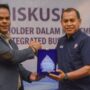 Penandatanganan kerja sama bundling SEPABLOCK dan tambah daya listrik gratis antara PT Semen Padang dan PLN Group.
