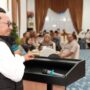 Pertemuan pejabat Pemprov Sumbar dan bupati di Gedung Indojolito untuk pembentukan Forum Komunikasi Pembangunan Daerah.
